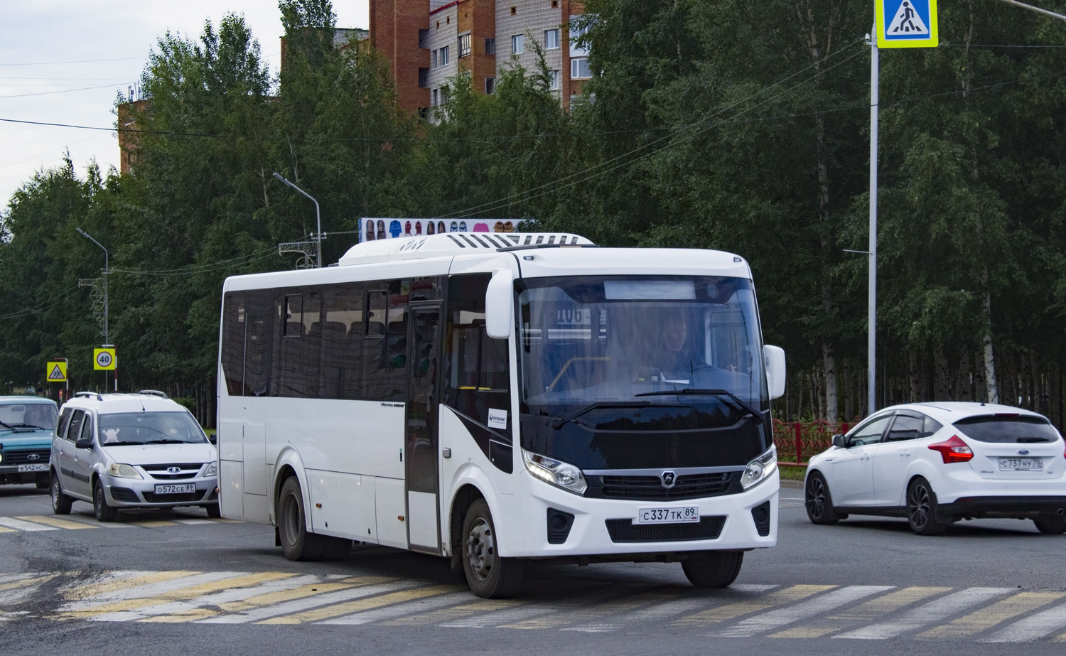 Ямало-Ненецкий АО, ПАЗ-320455-04 "Vector Next" (межгород) № С 337 ТК 89