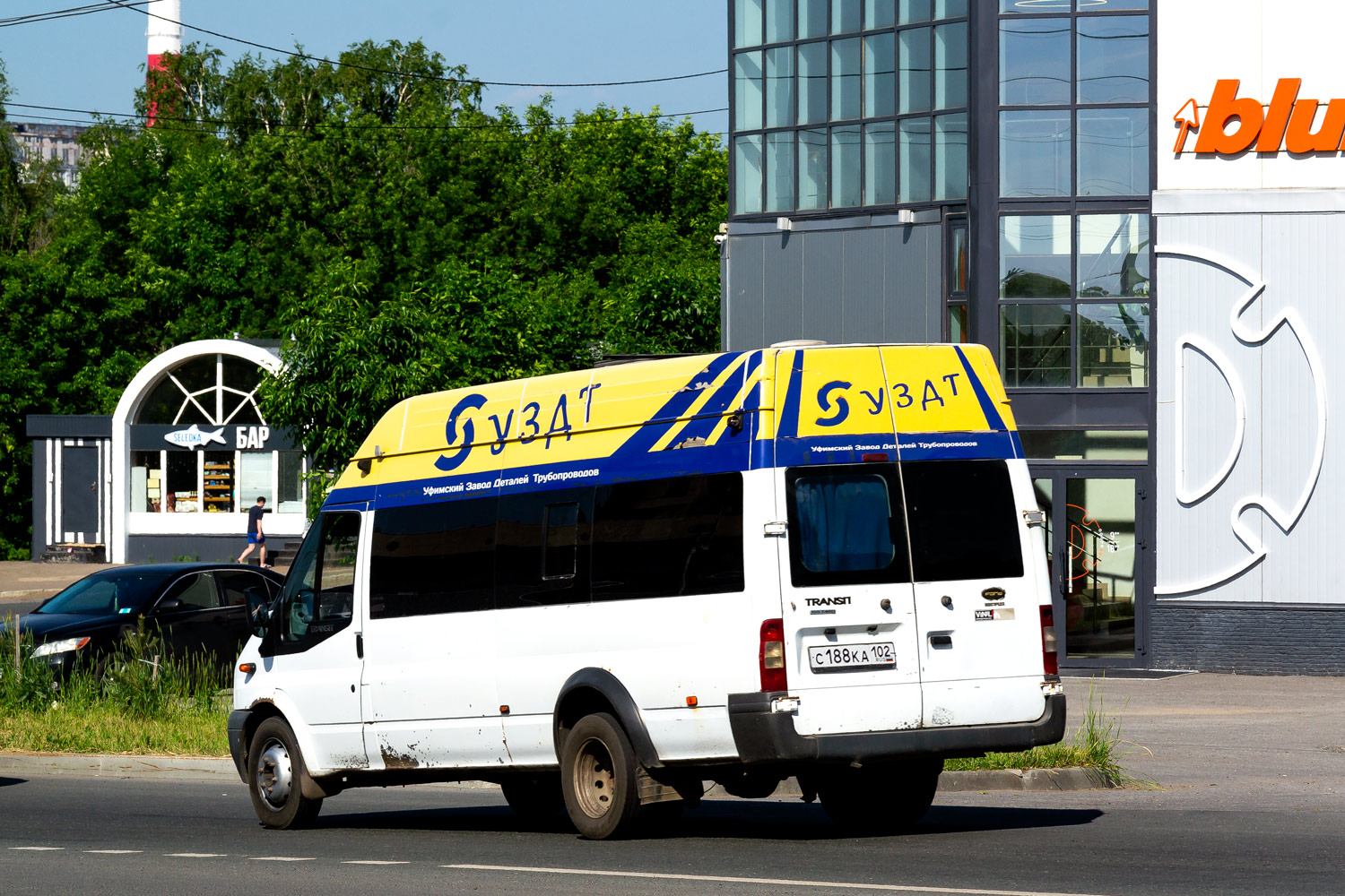 Башкортостан, Нижегородец-222708  (Ford Transit) № С 188 КА 102