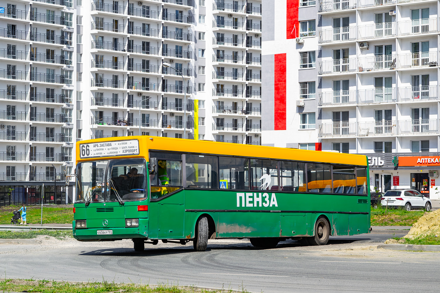Пензенская область, Mercedes-Benz O405 № Е 656 КР 164