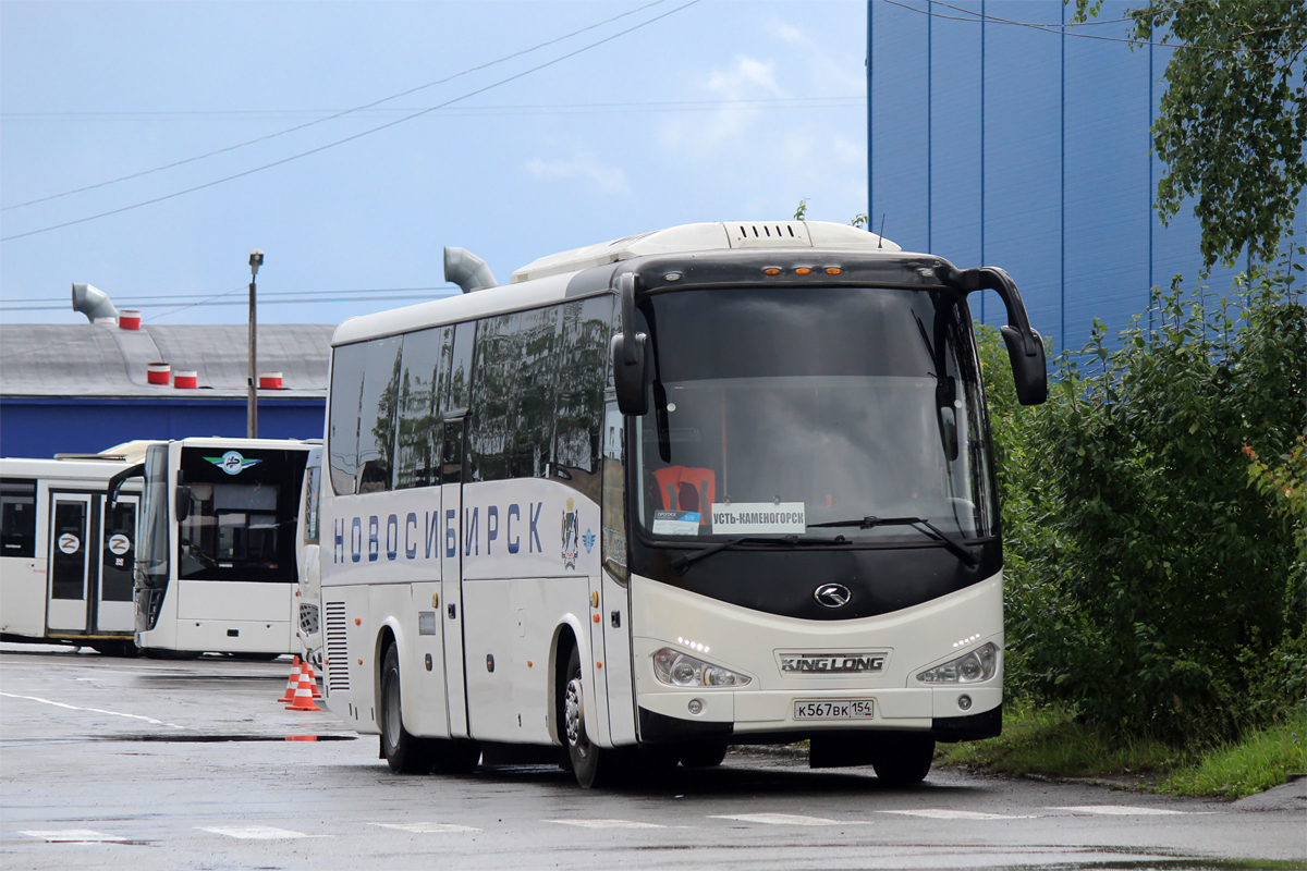 Новосибирская область, King Long XMQ6127C № К 567 ВК 154