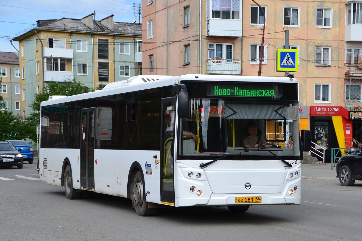 Свердловская область, ЛиАЗ-5292.65-03 № 58