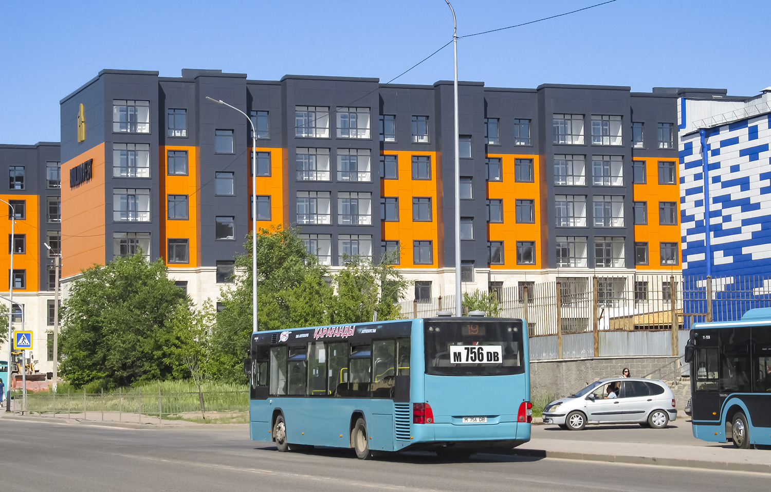 Карагандинская область, MAN A78 Lion's City LE EL283 № M 756 DB