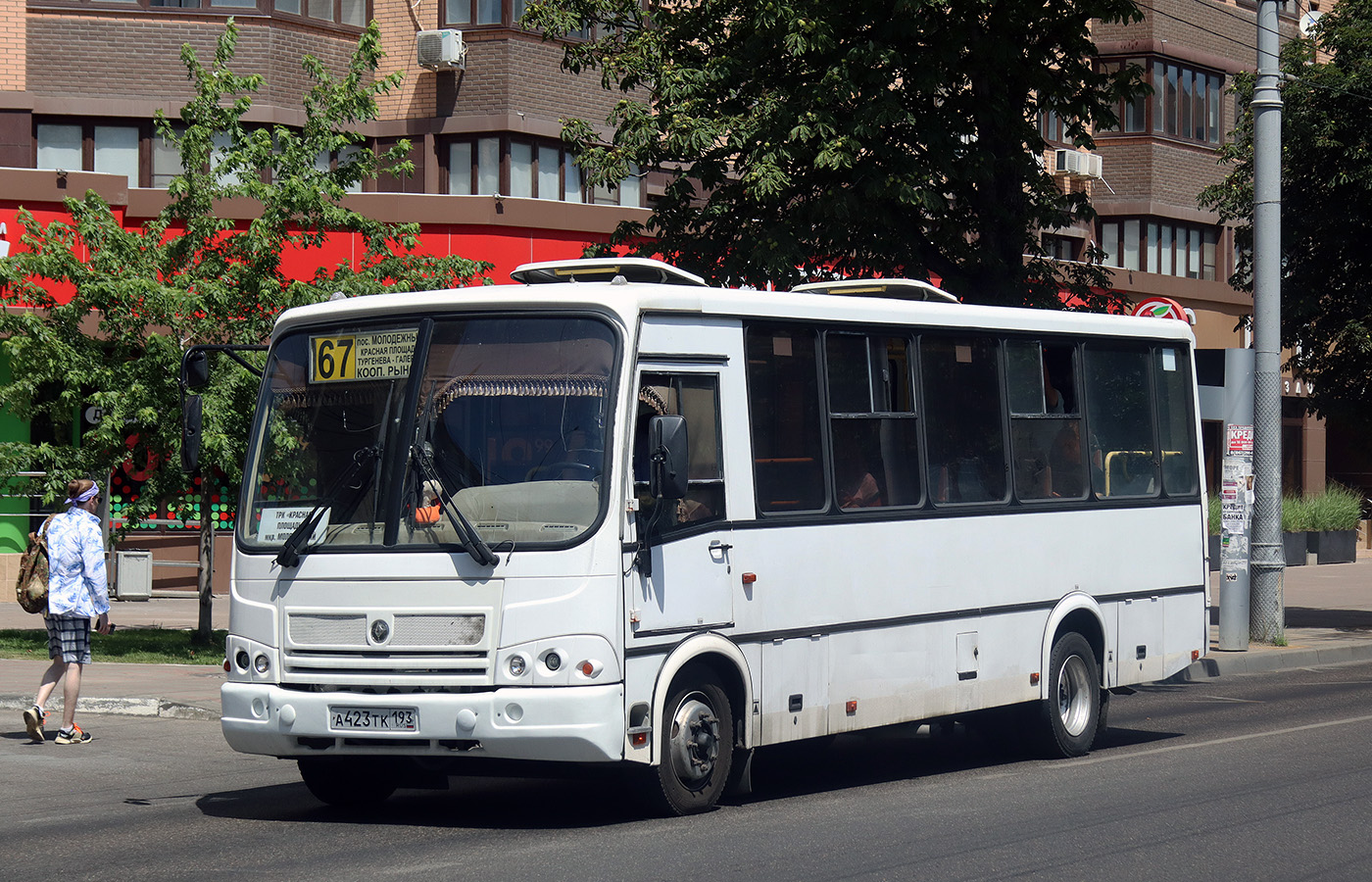 Краснодарский край, ПАЗ-320412-05 № А 423 ТК 193