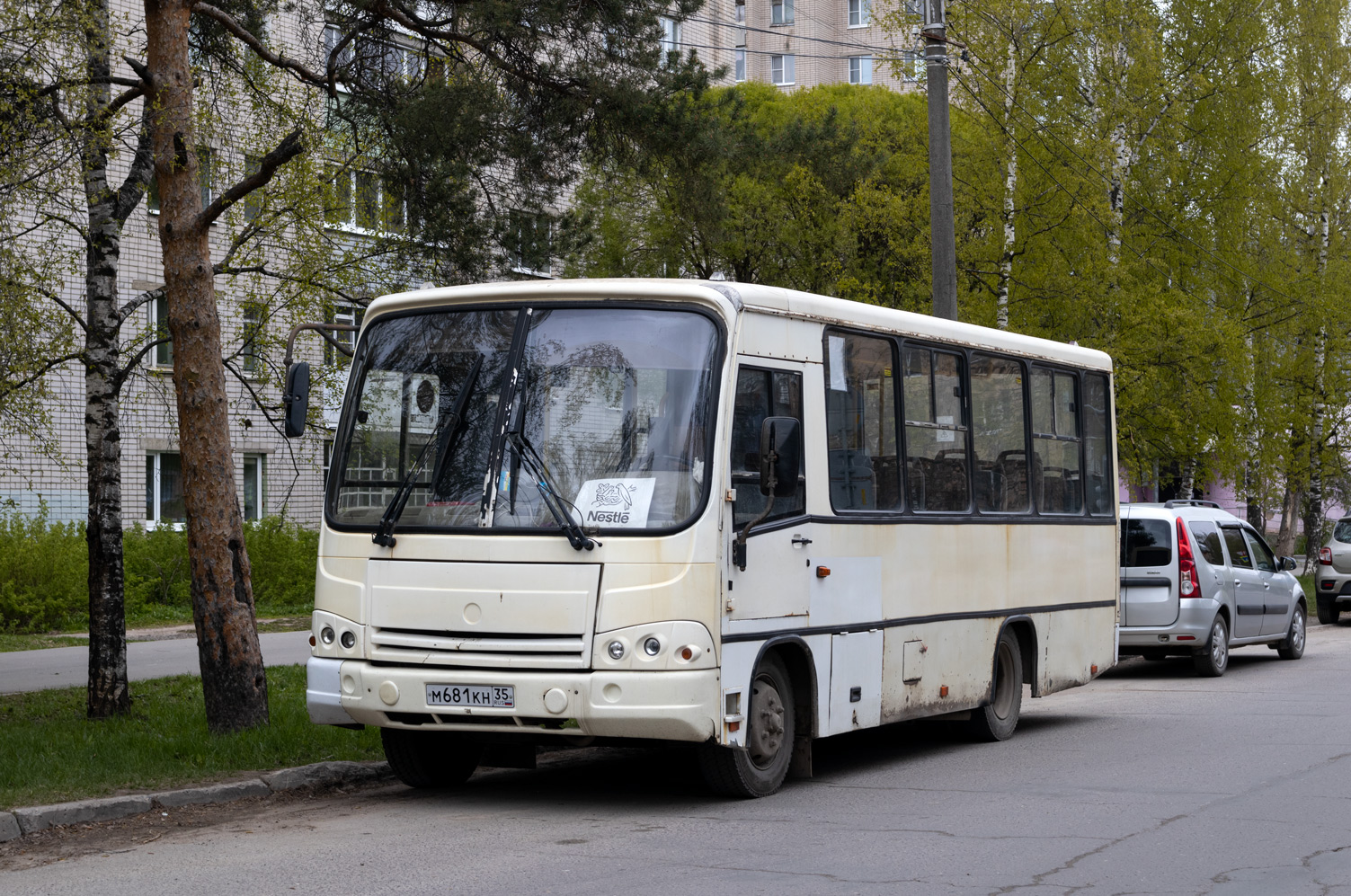 Вологодская область, ПАЗ-320402-03 № М 681 КН 35