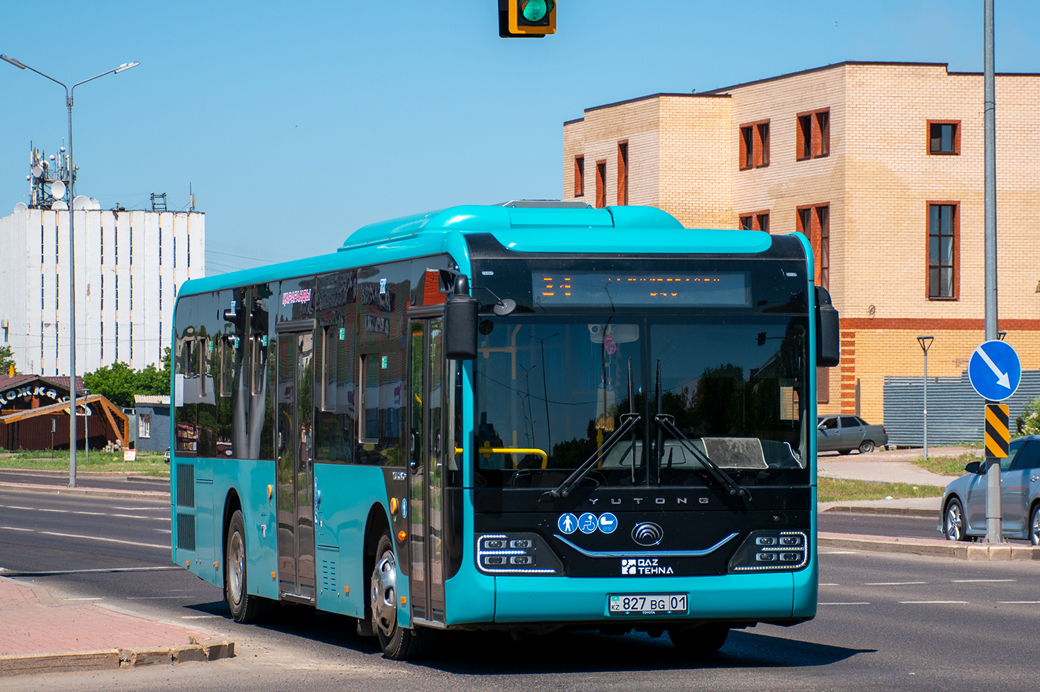 Карагандинская область, Yutong ZK6116HG (QazTehna) № 827 BG 01