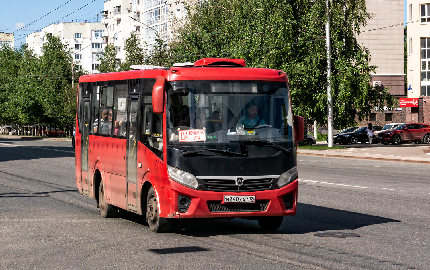 Башкортостан, ПАЗ-320405-04 "Vector Next" № М 240 ХА 702