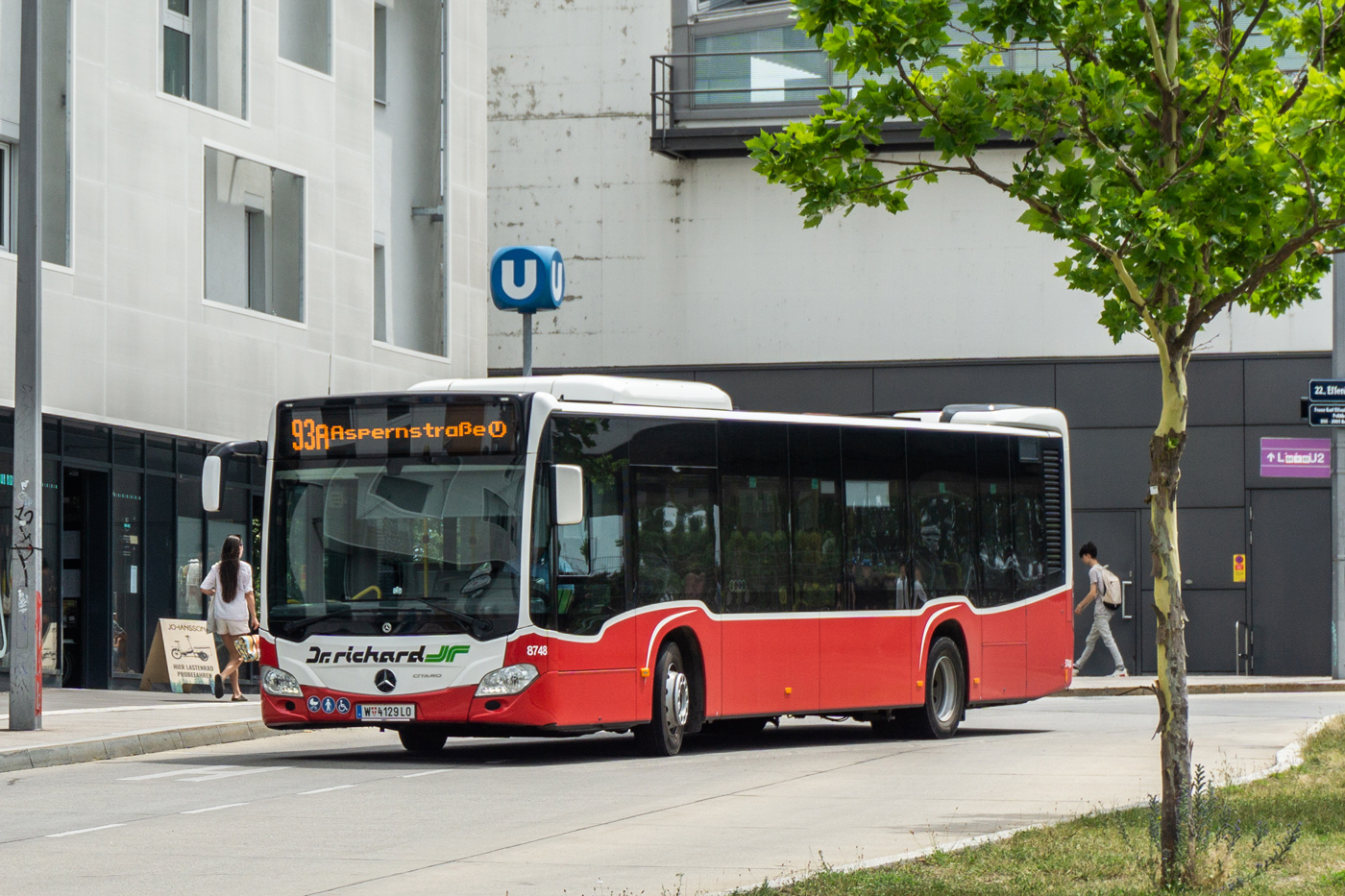 Австрия, Mercedes-Benz Citaro C2 № 8748