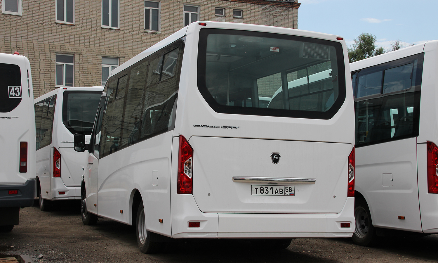 Пензенская область, ГАЗ-A68R52 City № Т 831 АВ 58