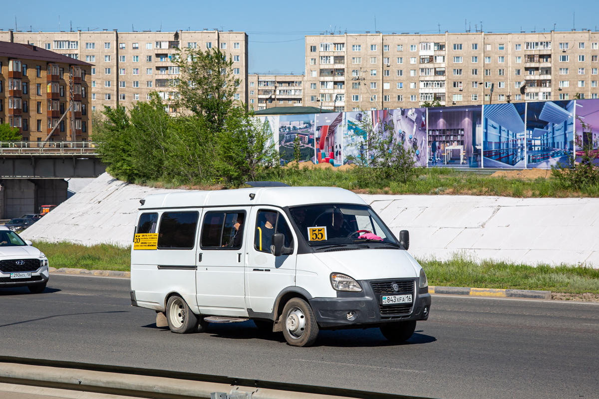 Абайская область, ГАЗ-322120 (X96) № 843 XFA 16