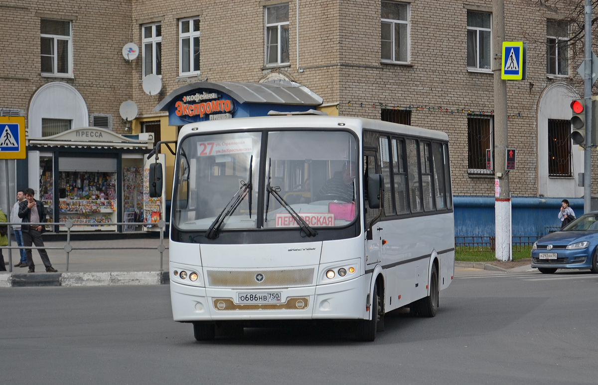 Московская область, ПАЗ-320412-05 "Вектор" № О 686 НВ 750