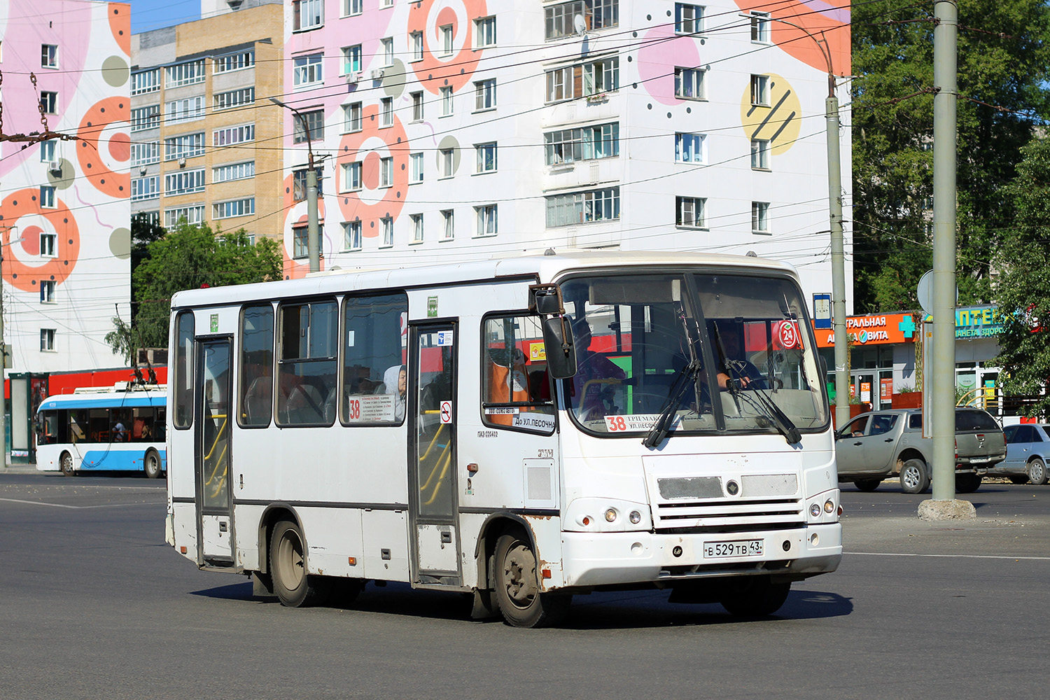 Кировская область, ПАЗ-320402-05 № В 529 ТВ 43