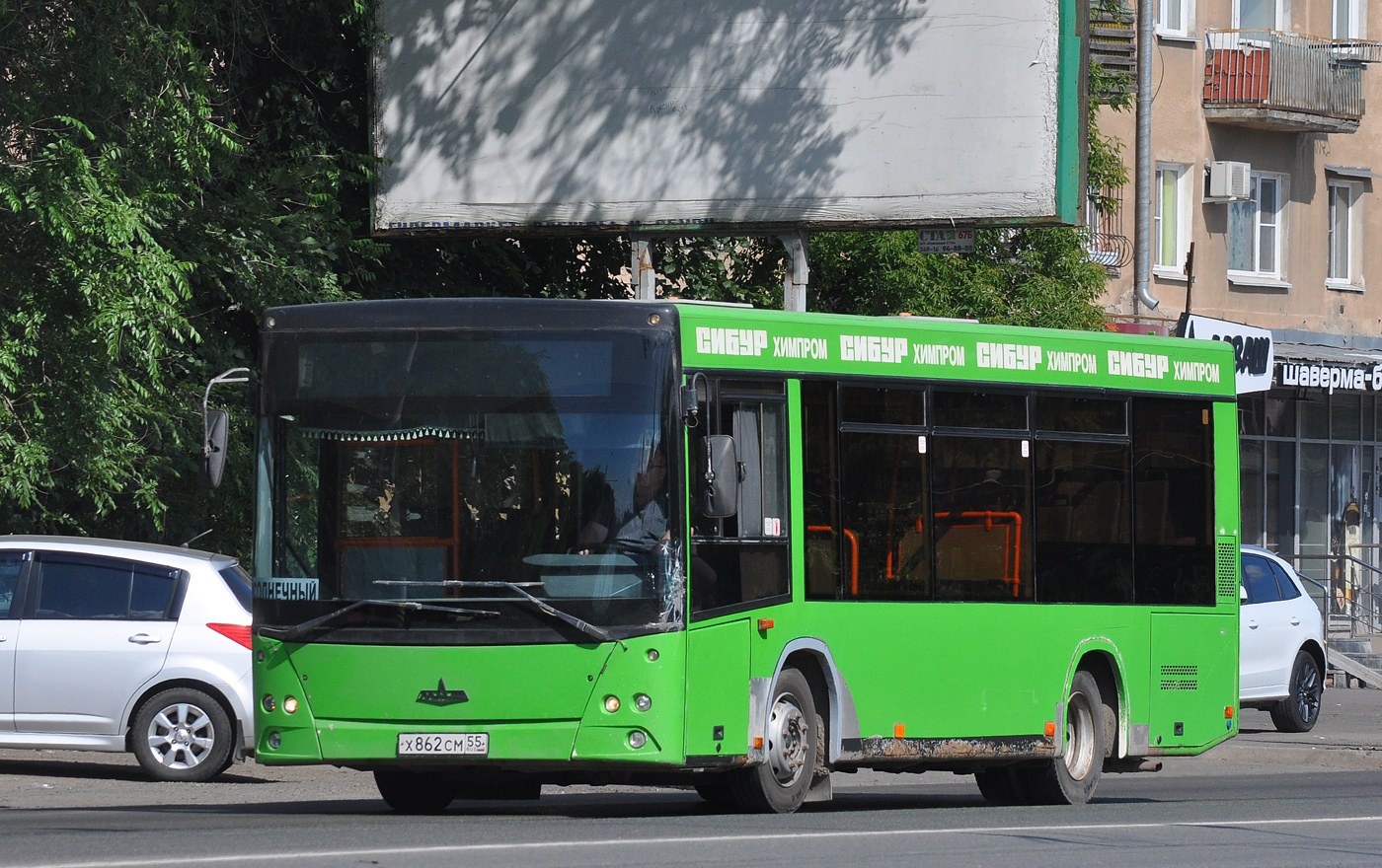 Омская область, МАЗ-206.060 № Х 862 СМ 55