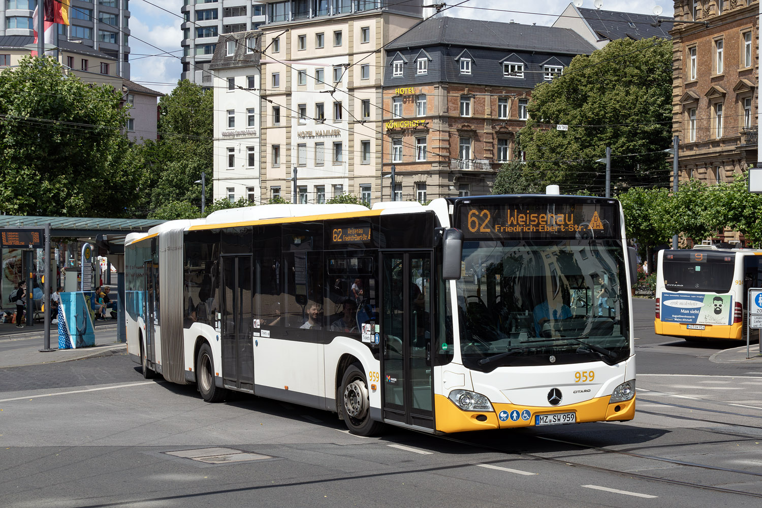Рейнланд-Пфальц, Mercedes-Benz Citaro C2 G № 959