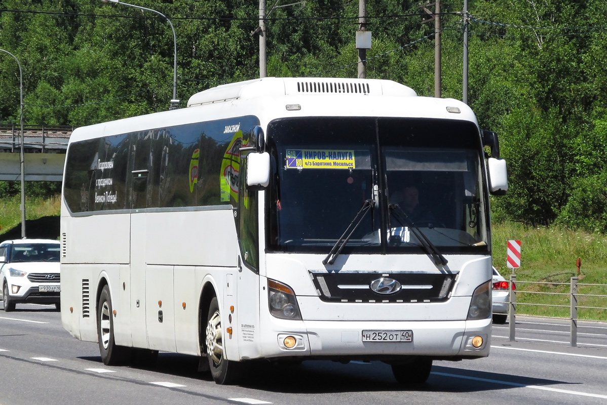 Калужская область, Hyundai Universe Space Luxury № Н 252 ОТ 40