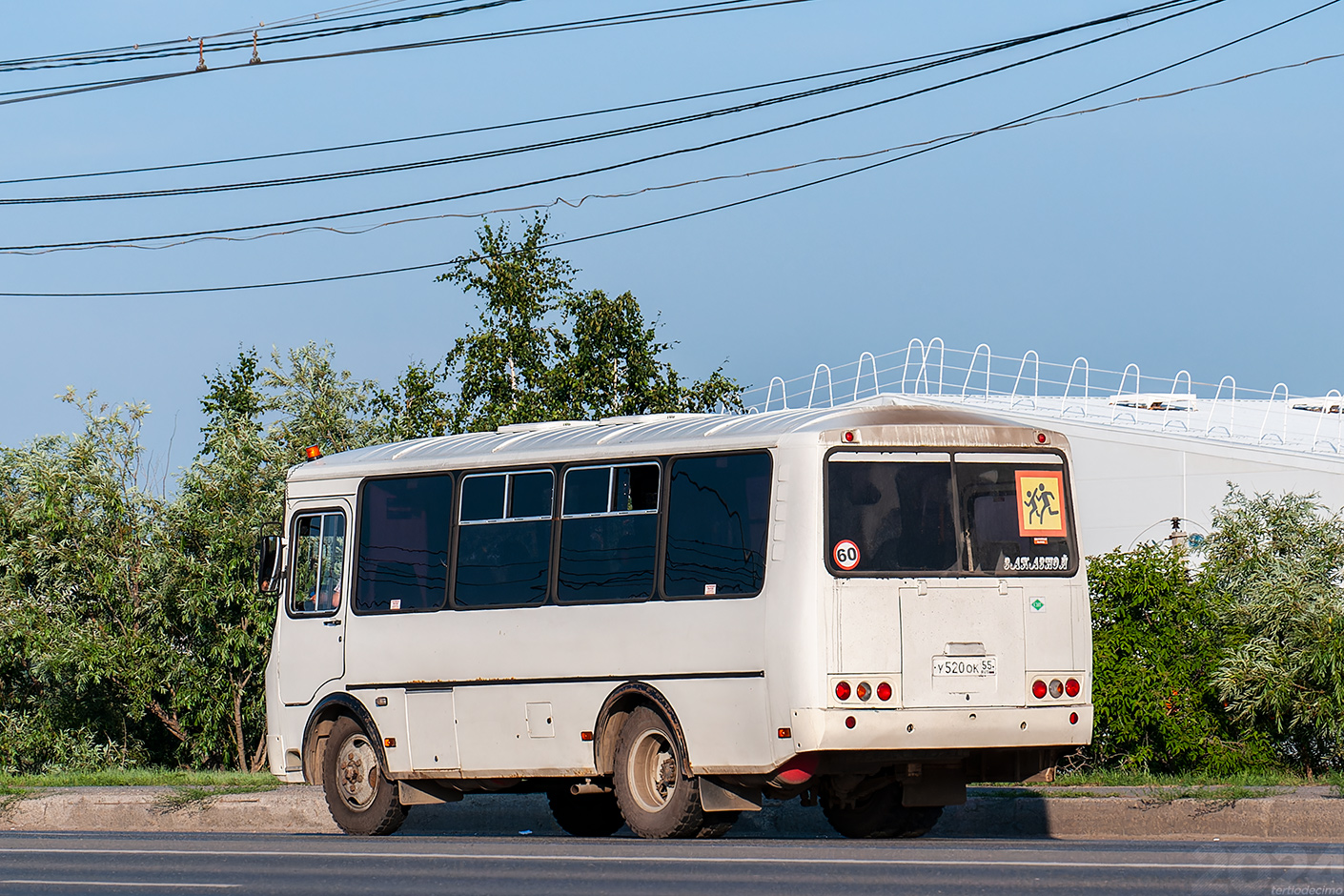 Омская область, ПАЗ-320530-22 № У 520 ОК 55