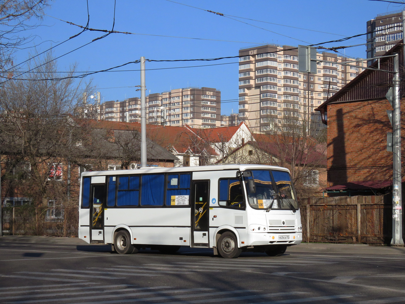 Краснодарский край, ПАЗ-320412-05 № У 634 СВ 193