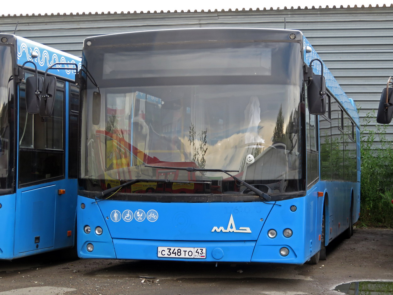Кировская область, МАЗ-203.069 № С 348 ТО 43