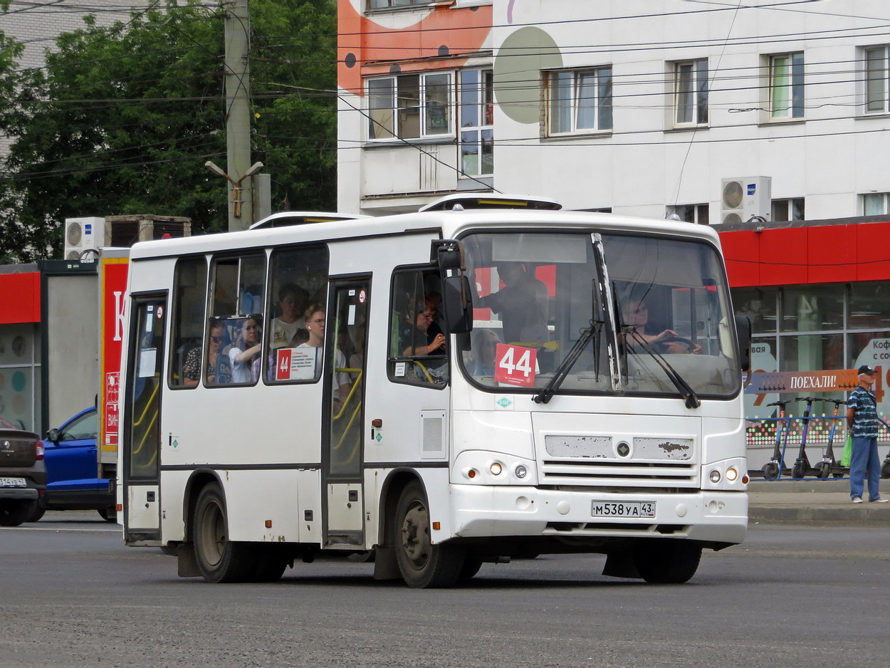 Кировская область, ПАЗ-320302-11 № М 538 УА 43