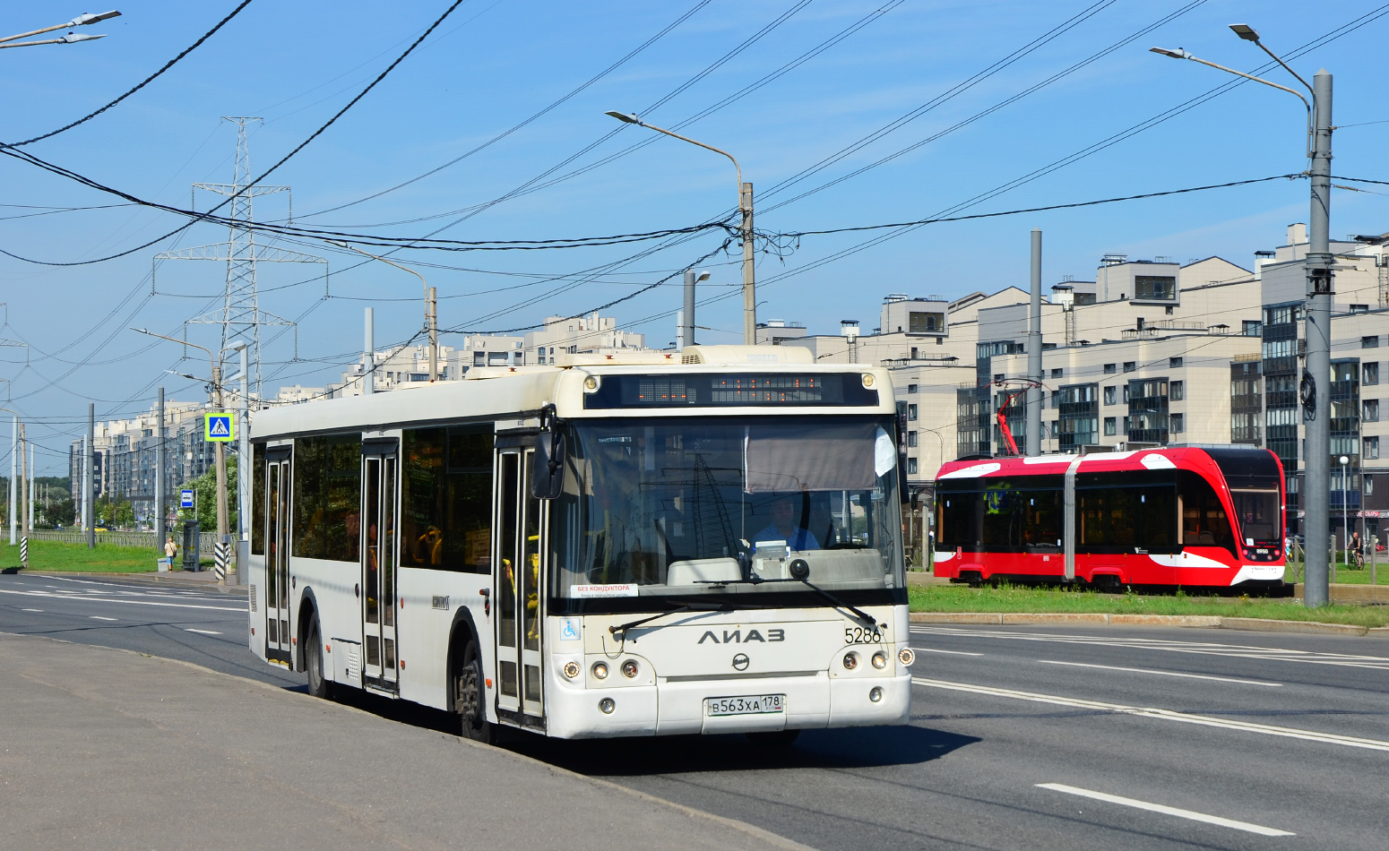 Санкт-Петербург, ЛиАЗ-5292.60 № 5286