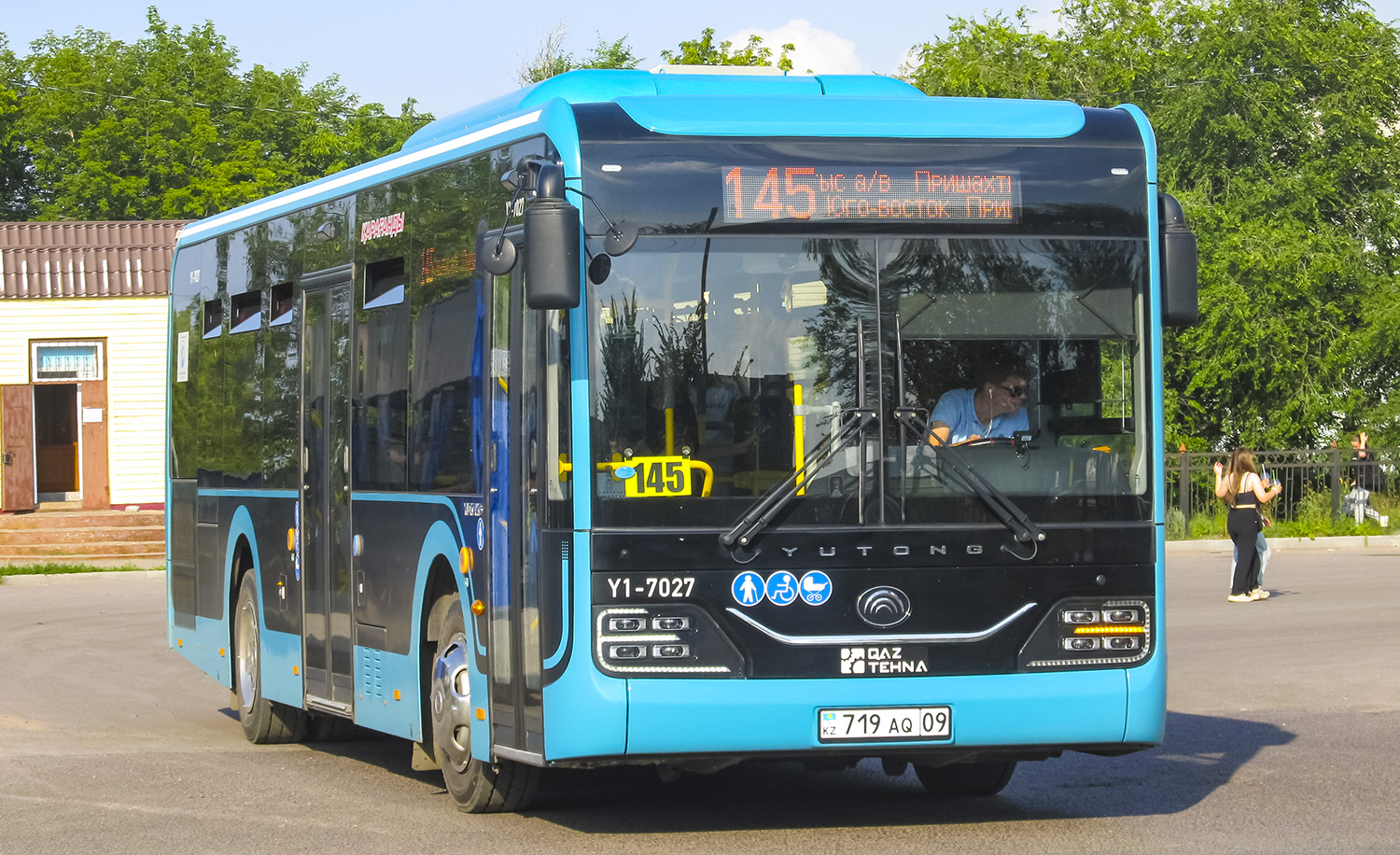 Карагандинская область, Yutong ZK6116HG (QazTehna) № Y1-7027