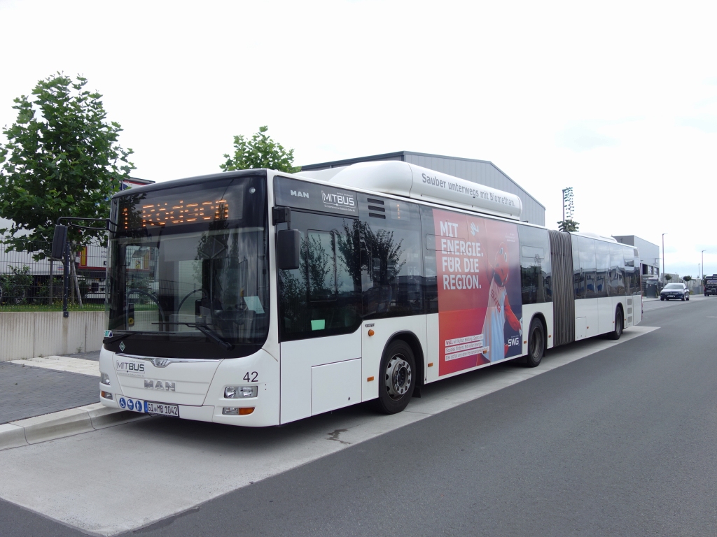 Hesse, MAN A23 Lion's City G NG313 CNG # 42