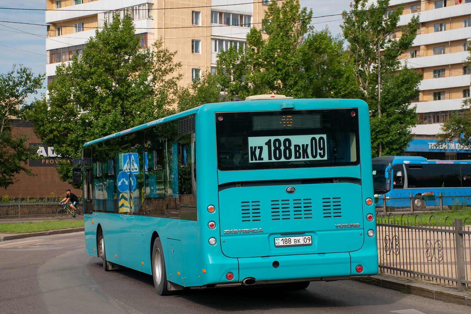 Карагандинская область, Yutong ZK6118HGA (QazTehna) № 188 BK 09