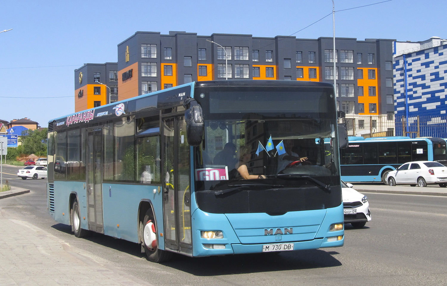 Карагандинская область, MAN A78 Lion's City LE EL283 № M 730 DB