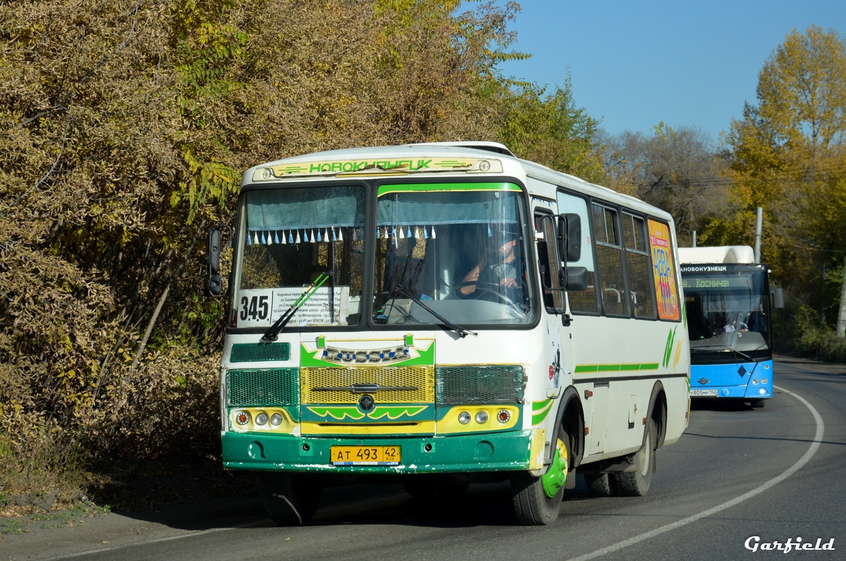 Кемеровская область - Кузбасс, ПАЗ-32054 № АТ 493 42