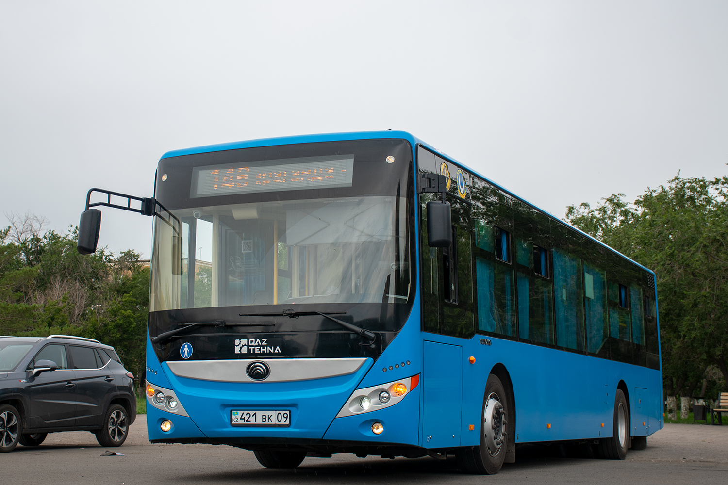 Карагандинская область, Yutong ZK6118HGA (QazTehna) № 421 BK 09