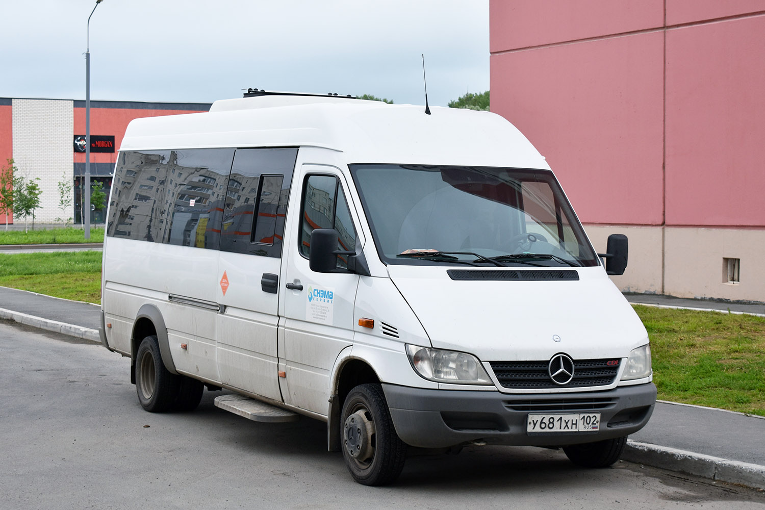 Башкортостан, Луидор-223213 (MB Sprinter Classic) № У 681 ХН 102