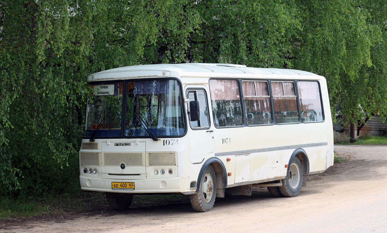 Псковская область, ПАЗ-32053 № 1074