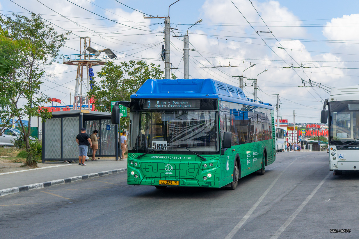 Севастополь, ЛиАЗ-5292.67 (CNG) № АА 329 92