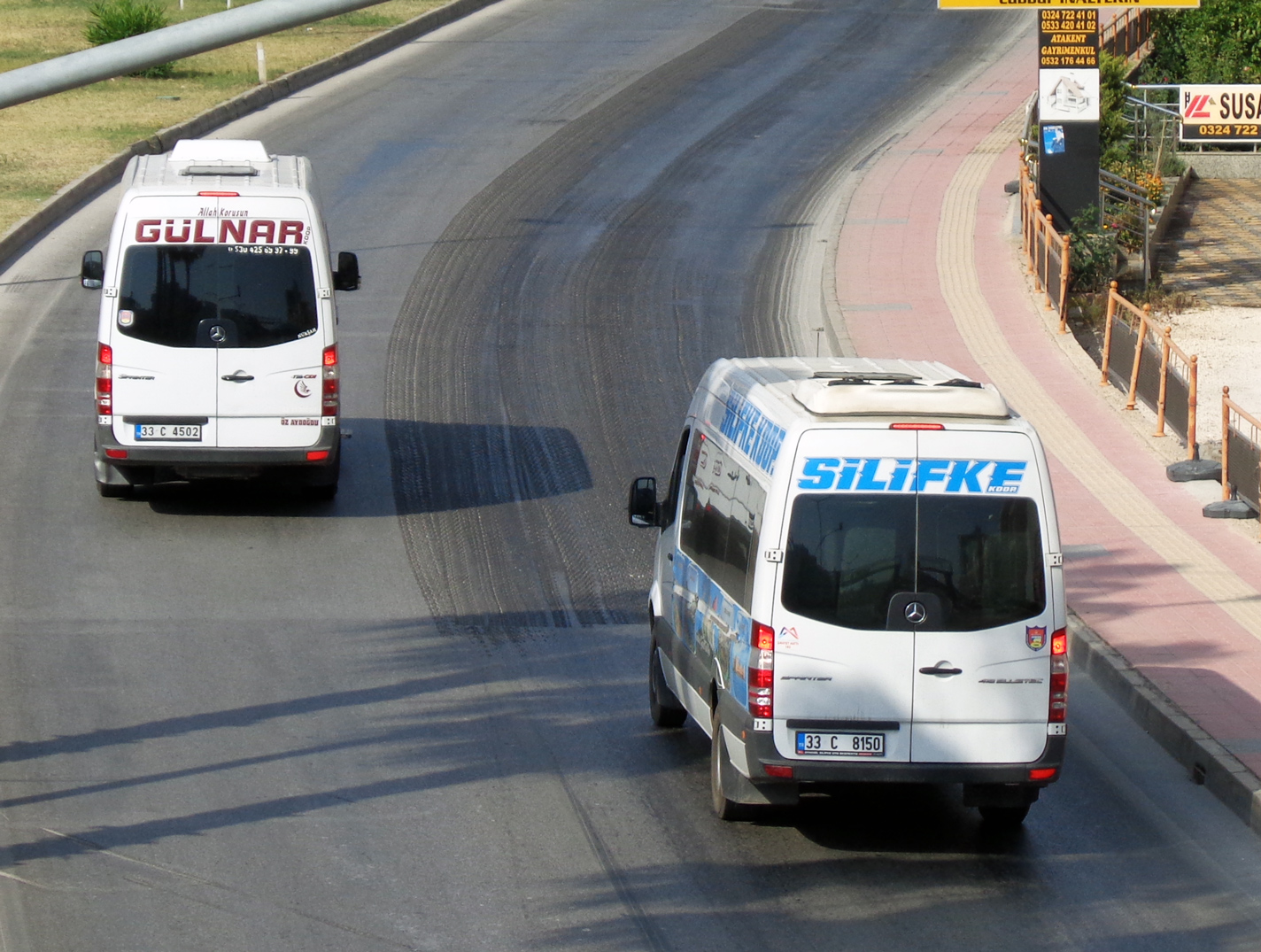 Турция, Mercedes-Benz Sprinter W906 416CDI № 33 C 4502; Турция, Arobus № 20