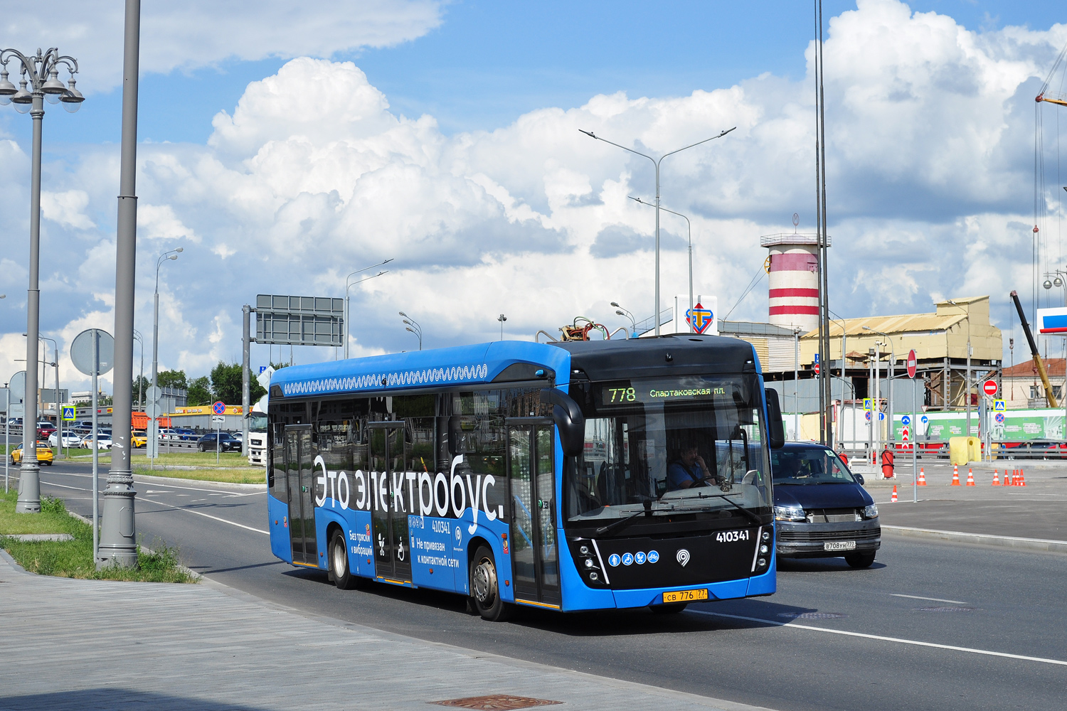 Москва, КАМАЗ-6282 № 410341
