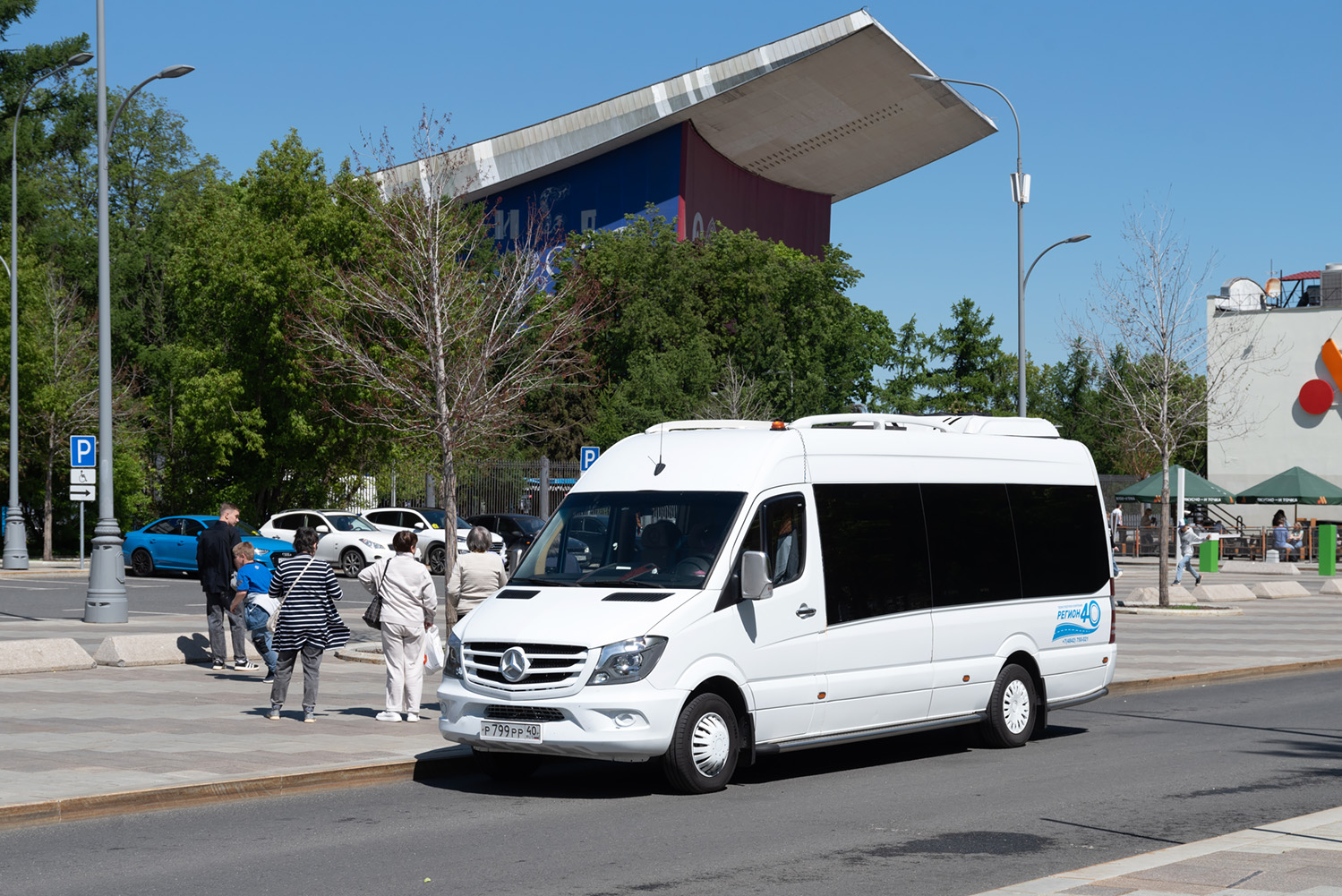 Калужская область, Луидор-22360C (MB Sprinter) № Р 799 РР 40
