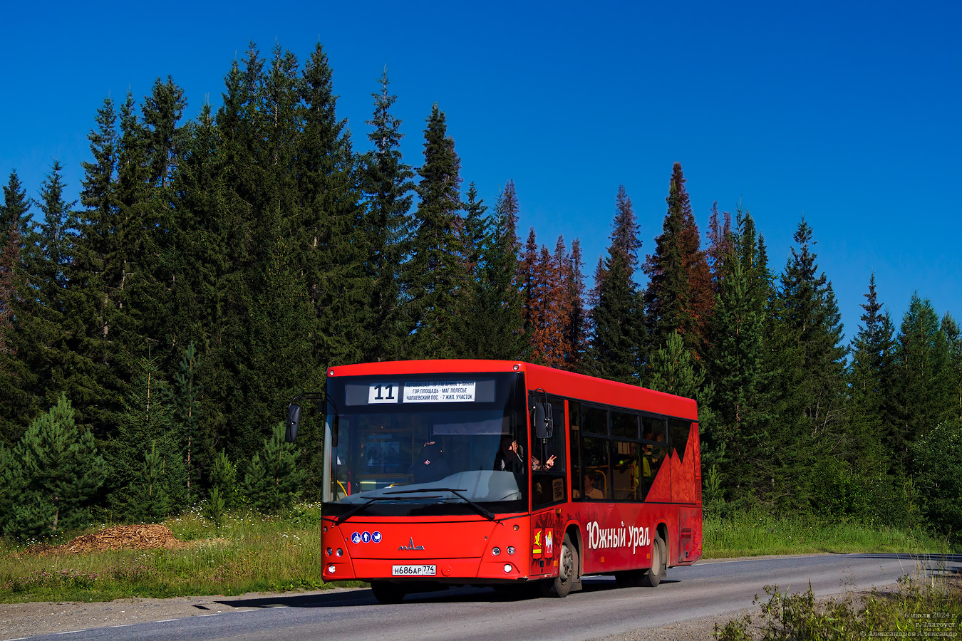 Челябинская область, МАЗ-206.086 № 04