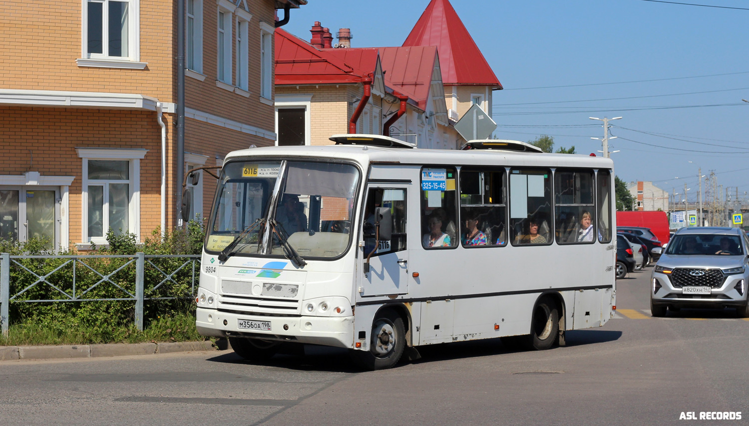 Ленинградская область, ПАЗ-320302-11 № 9804