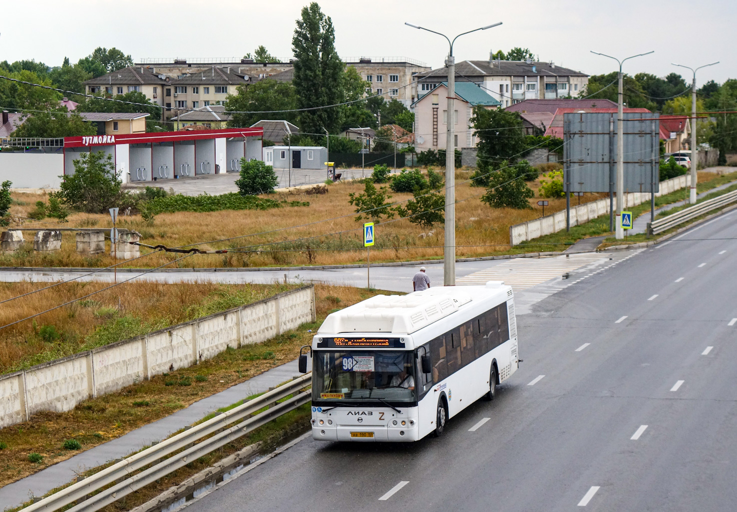 Республика Крым, ЛиАЗ-5292.67 (CNG) № АВ 190 82