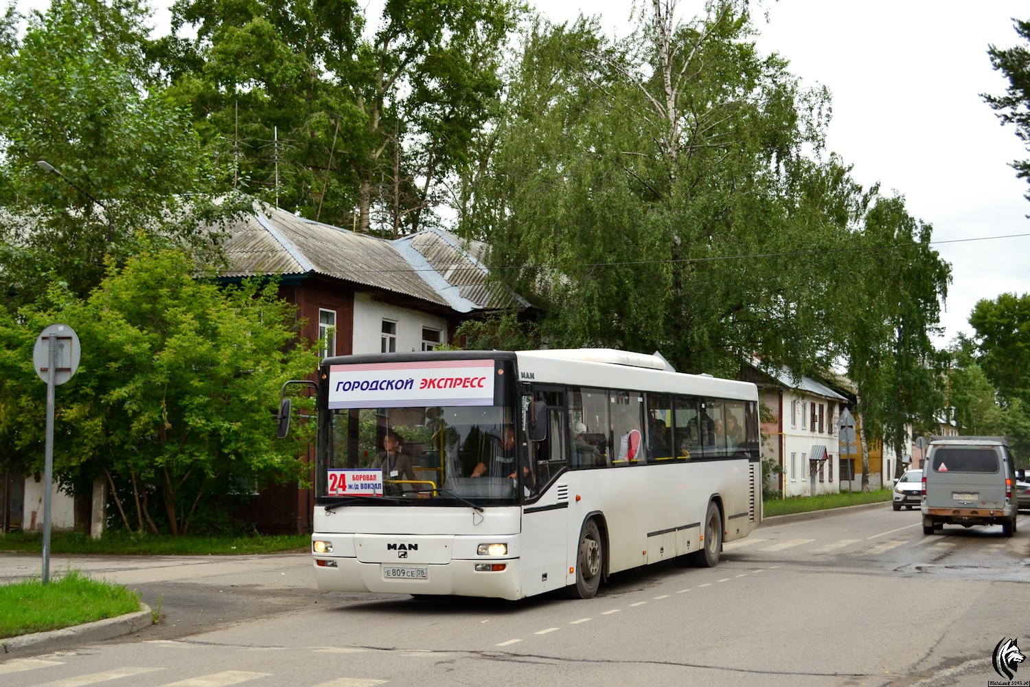 Perm region, MAN A74 Lion's Classic SL283 # Е 809 СЕ 08