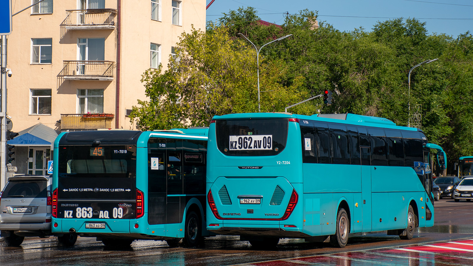 Карагандинская область, Yutong C12 (ZK6127HQ, QazTehna) № Y2-7204