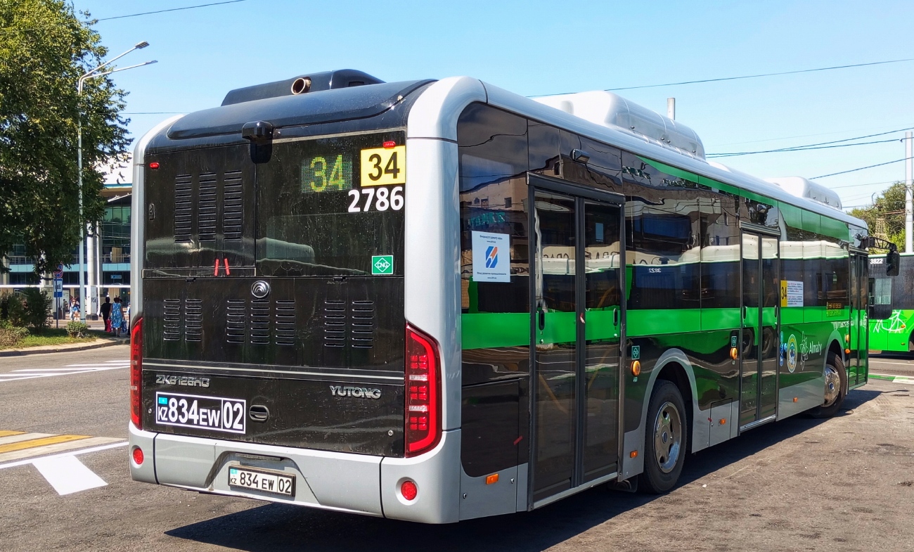 Алматы, Yutong ZK6126HG (QazTehna) № 2786
