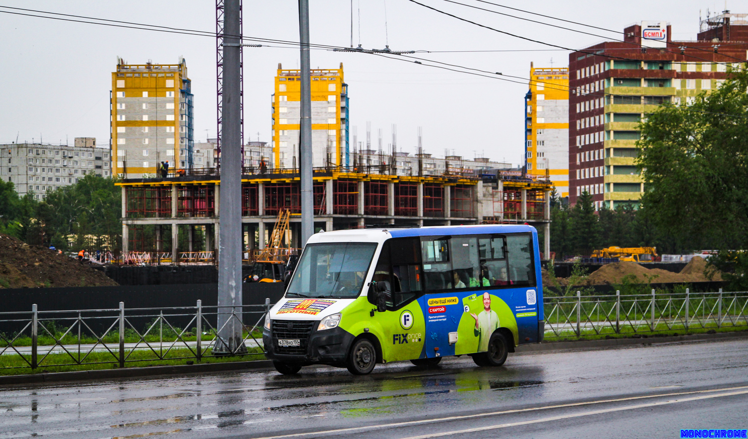 Омская область, ГАЗ-A64R42 Next № А 378 НО 155