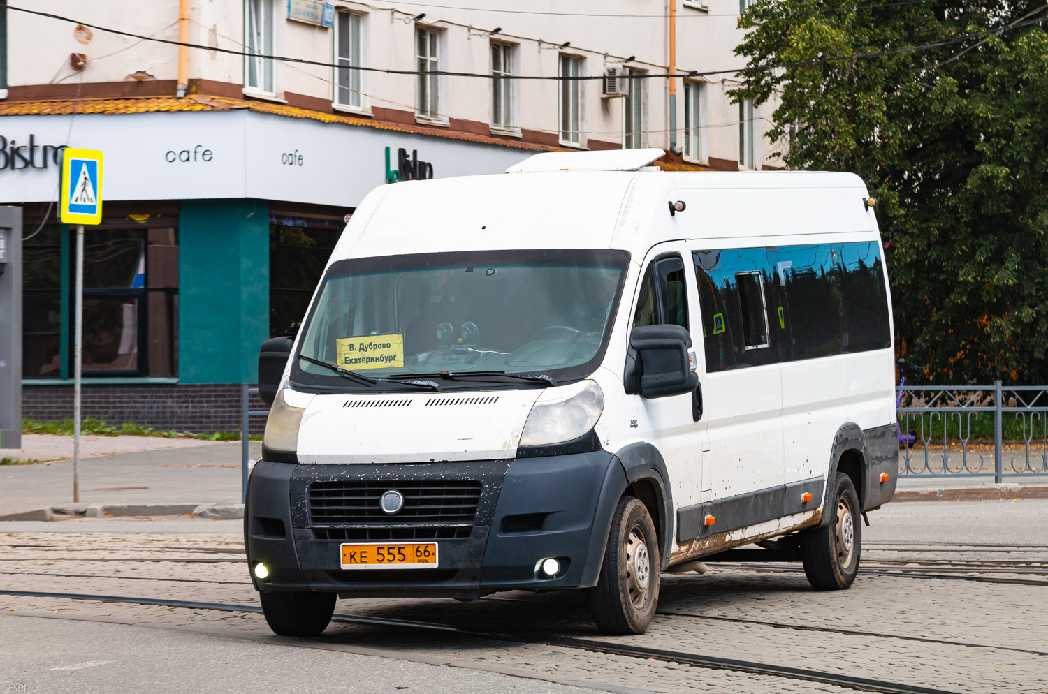 Свердловская область, Нижегородец-FST613 (FIAT Ducato) № КЕ 555 66