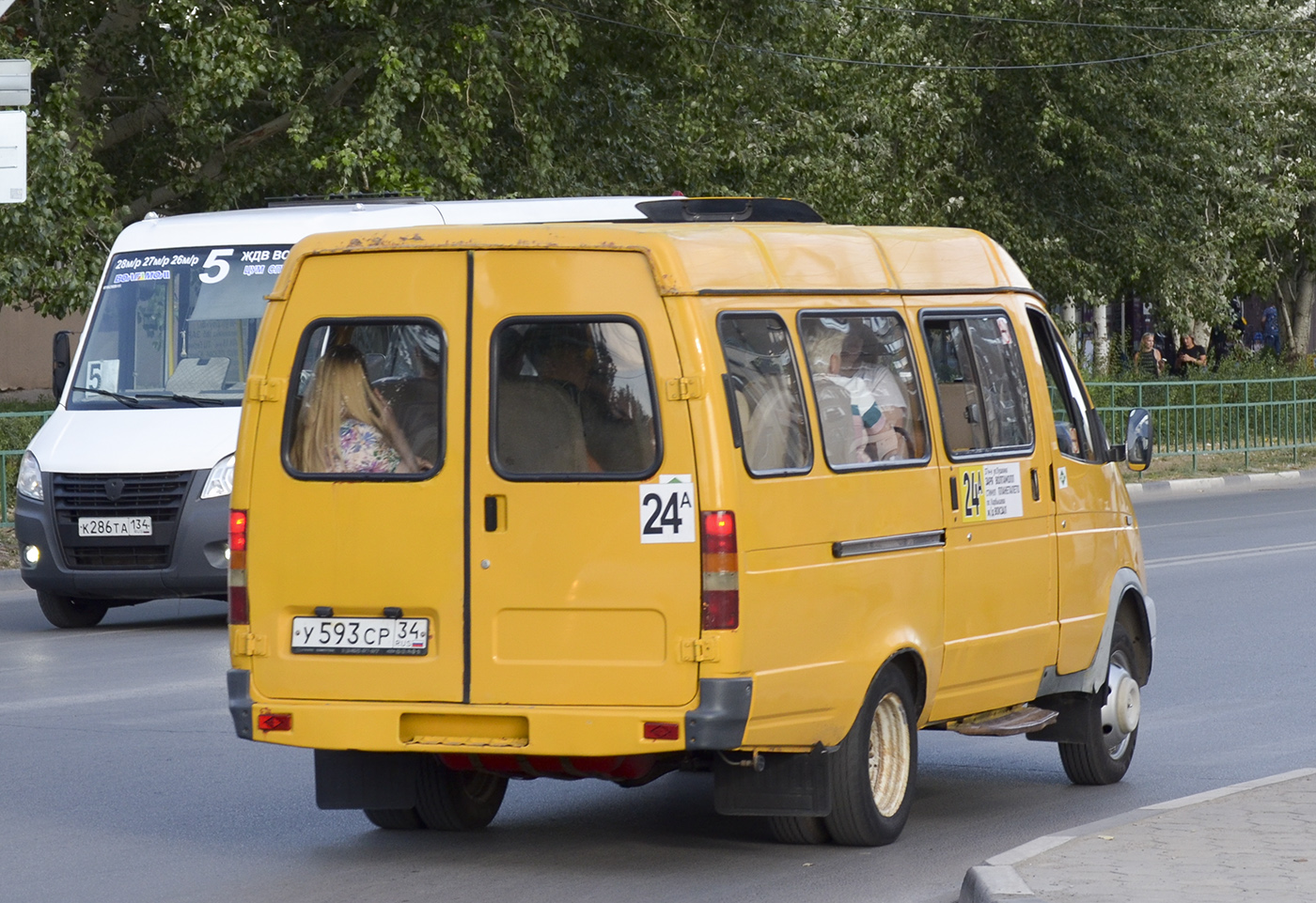 Волгоградская область, ГАЗ-322132 (XTH, X96) № У 593 СР 34 Волгоградская область, ГАЗ-322132 (XTH, X96) № У 593 СР 34