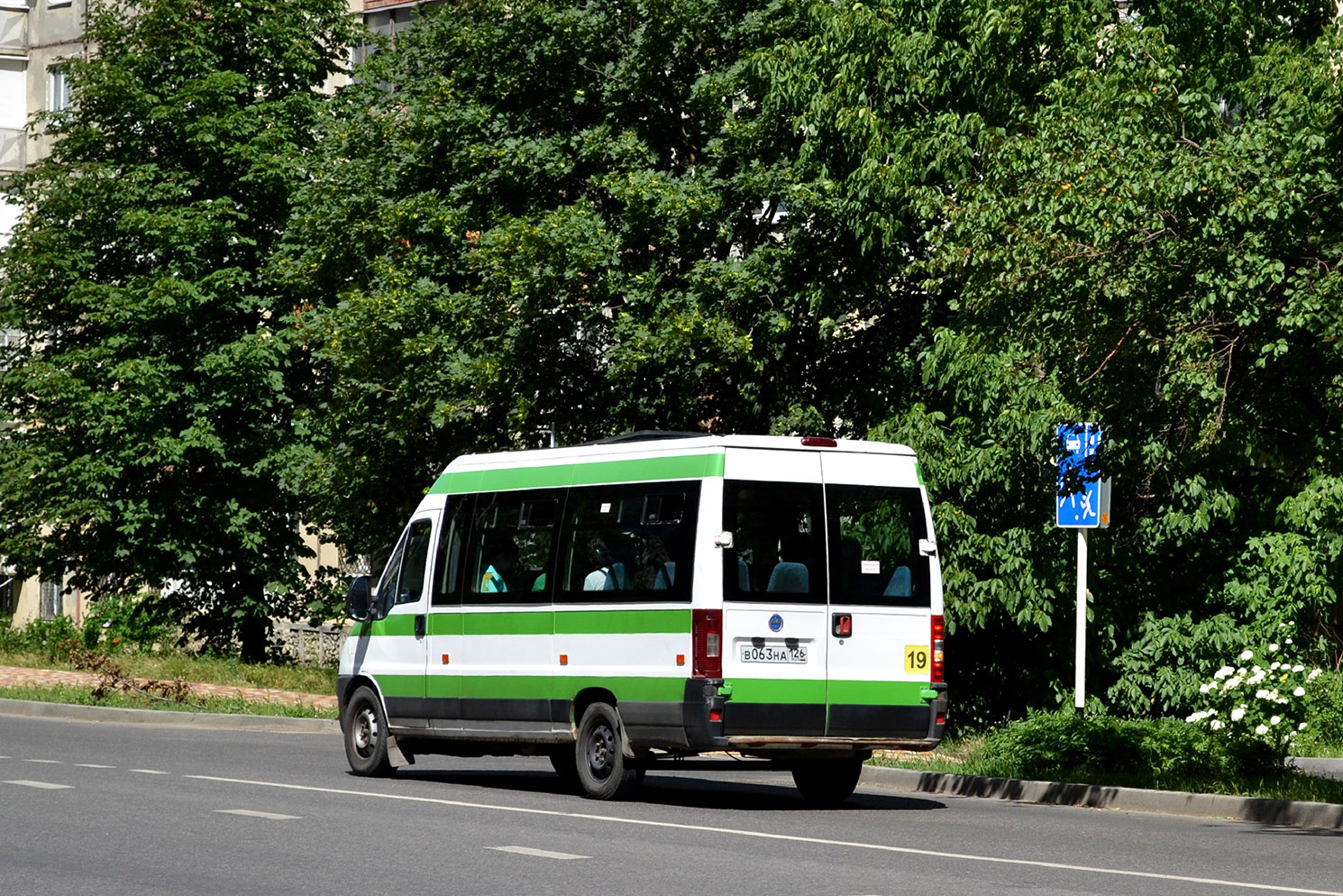 Ставропольский край, FIAT Ducato 244 CSMMC-RLL, -RTL № В 063 НА 126
