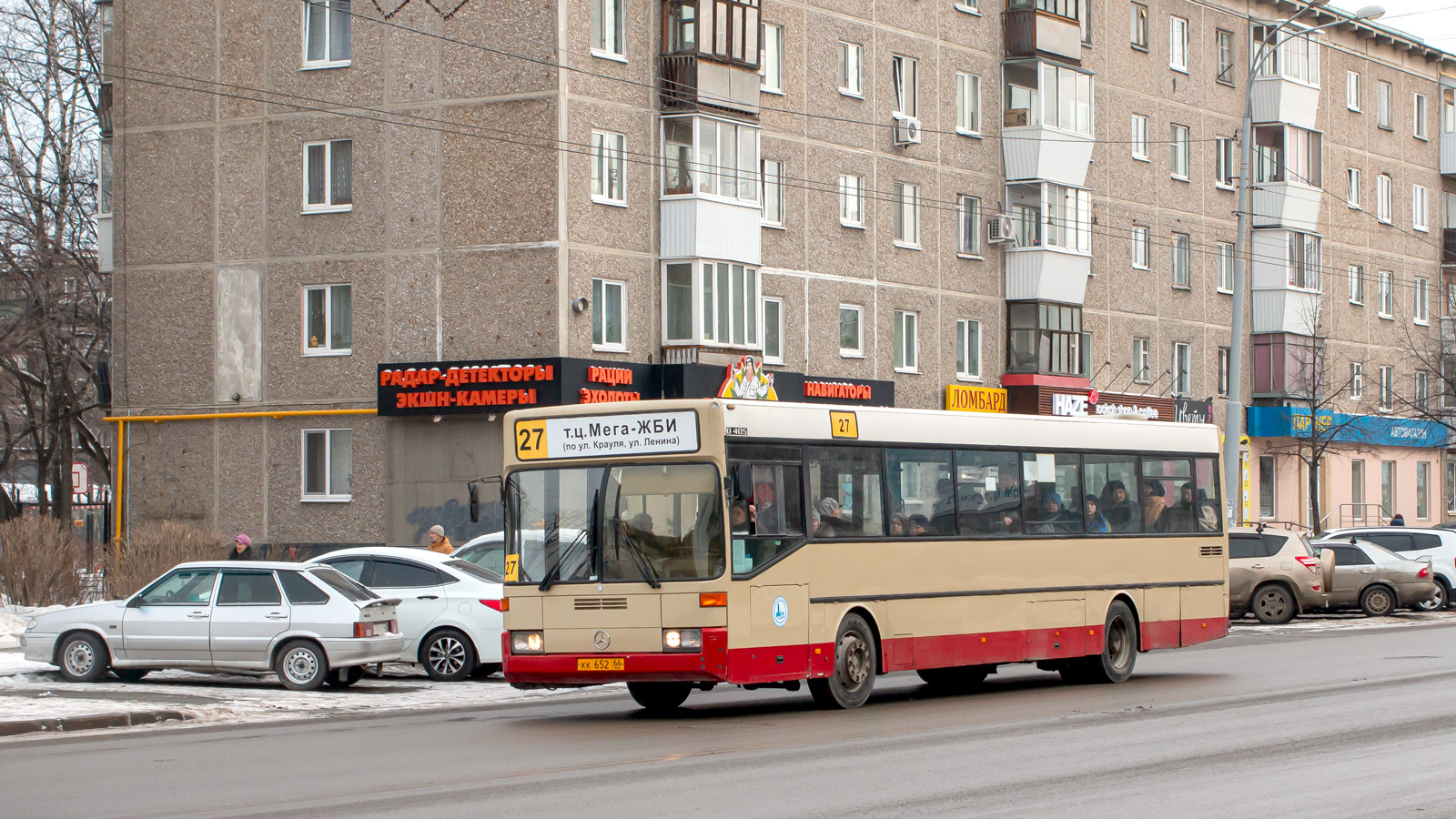 Свердловская область, Mercedes-Benz O405 № КК 652 66