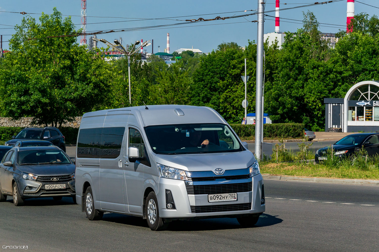 Башкортостан, Toyota HiAce GDH322L № В 092 НУ 702