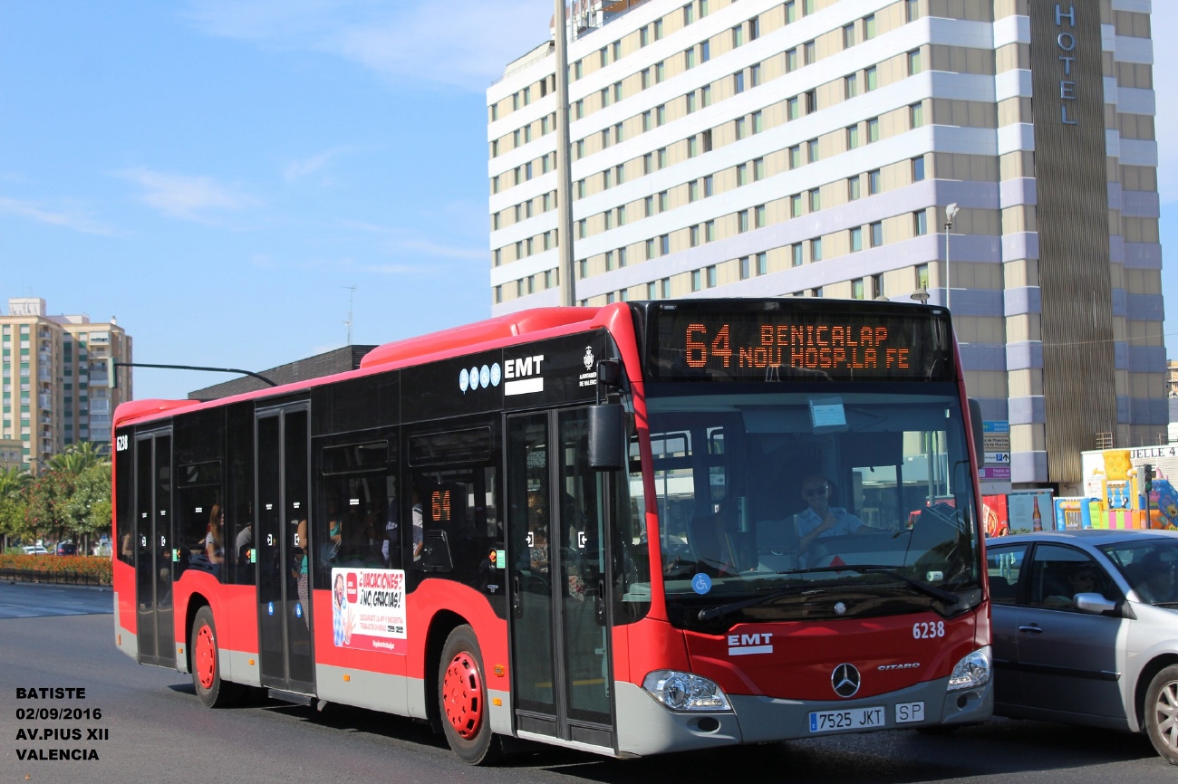 Испания, Mercedes-Benz Citaro C2 № 6238
