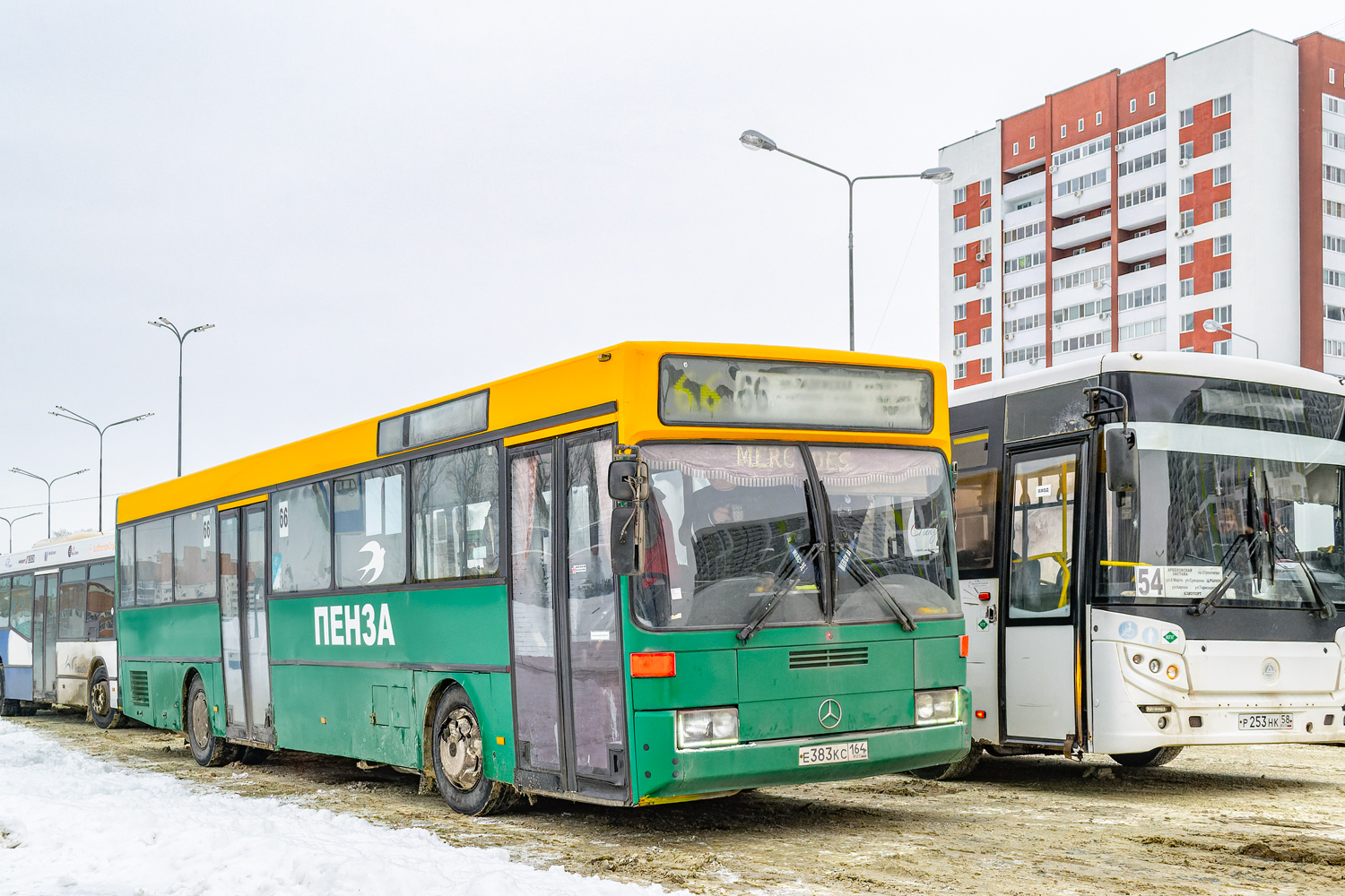 Пензенская область, Mercedes-Benz O405 № Е 383 КС 164