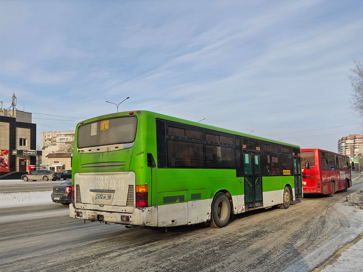 Абайская область, Daewoo BC211MA (СемАЗ) № 412 AF 18